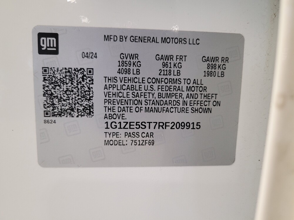 2024 Chevrolet Malibu in Riverside, CA 92504 - 18120468 33