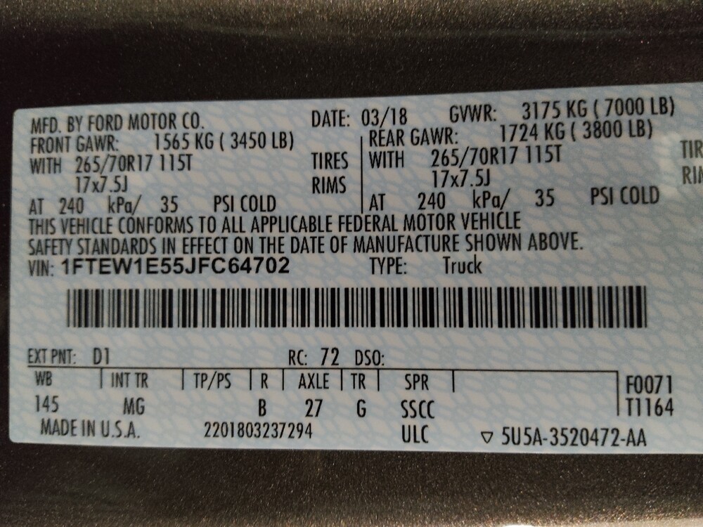 2018 Ford F150 in Conyers, GA 30094 - 18120480 33