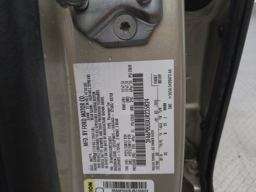 2018 Ford Fusion in St. Louis, MO 63136 - 18120485 33