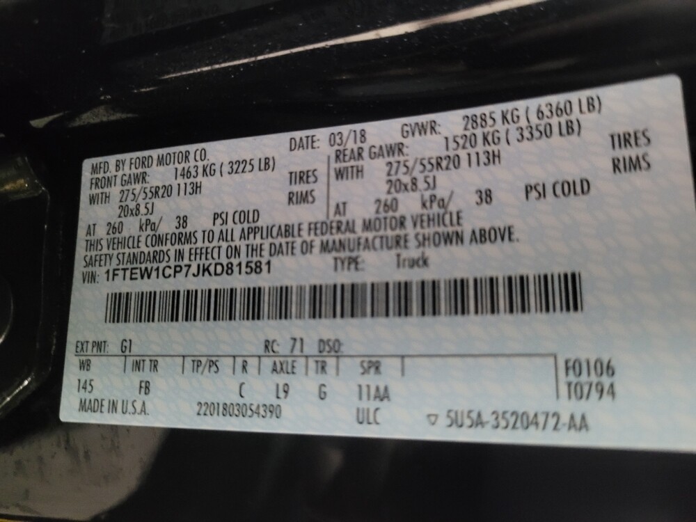 2018 Ford F150 in Union City, GA 30291 - 18120495 33