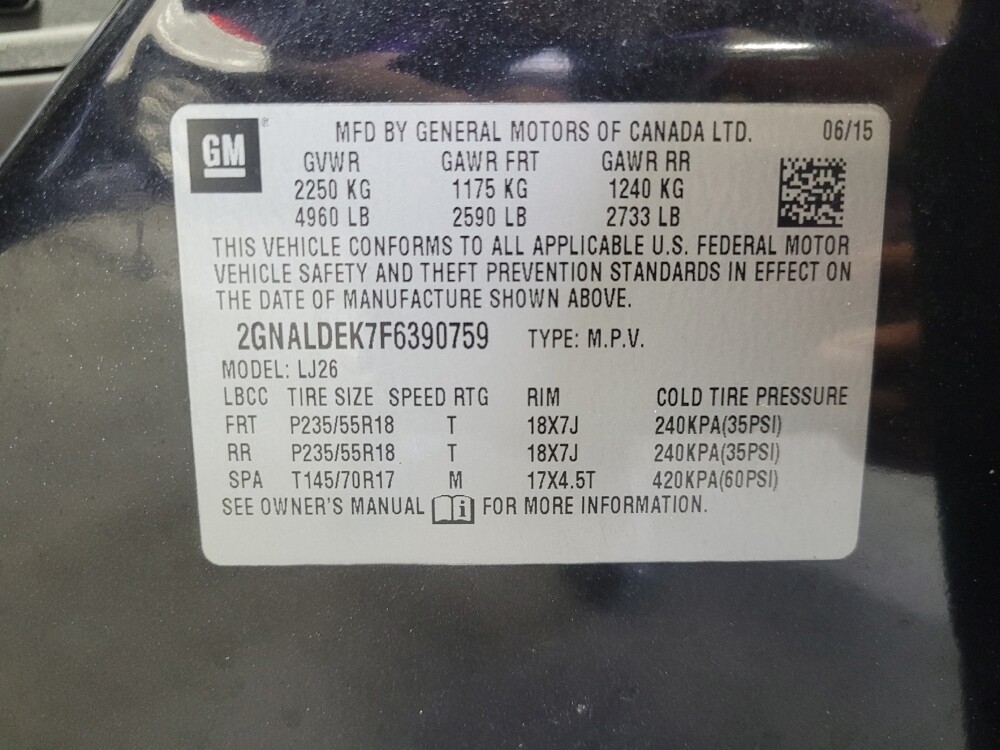 2015 Chevrolet Equinox in Augusta, GA 30907 - 18120499 33