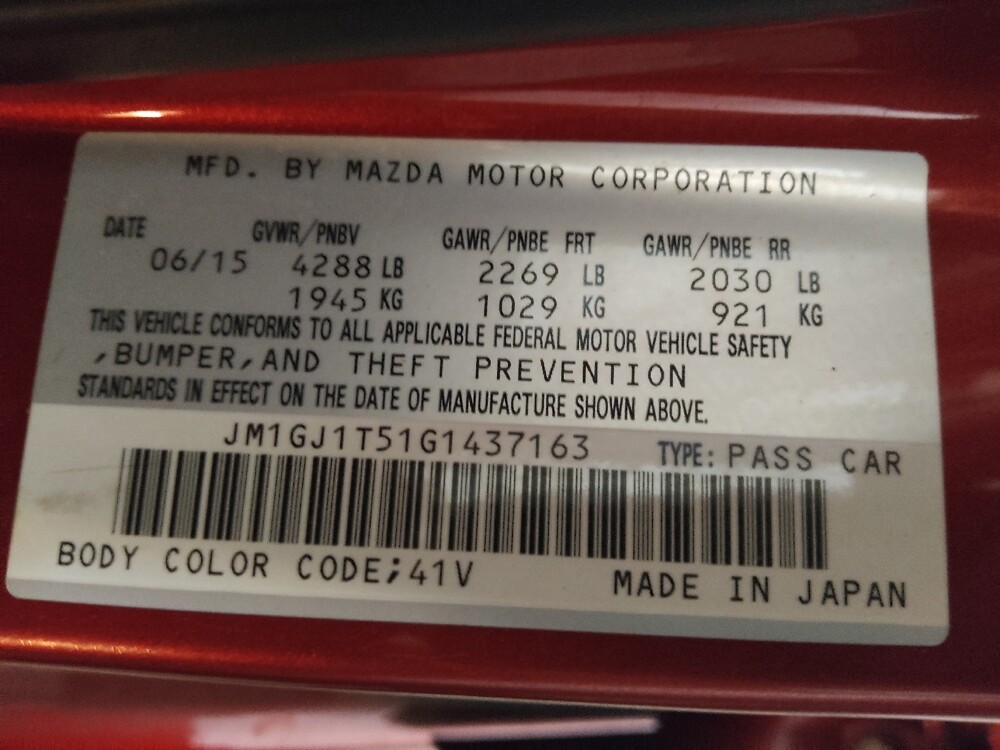 2016 Mazda MAZDA6 in Conyers, GA 30094 - 18120502 33