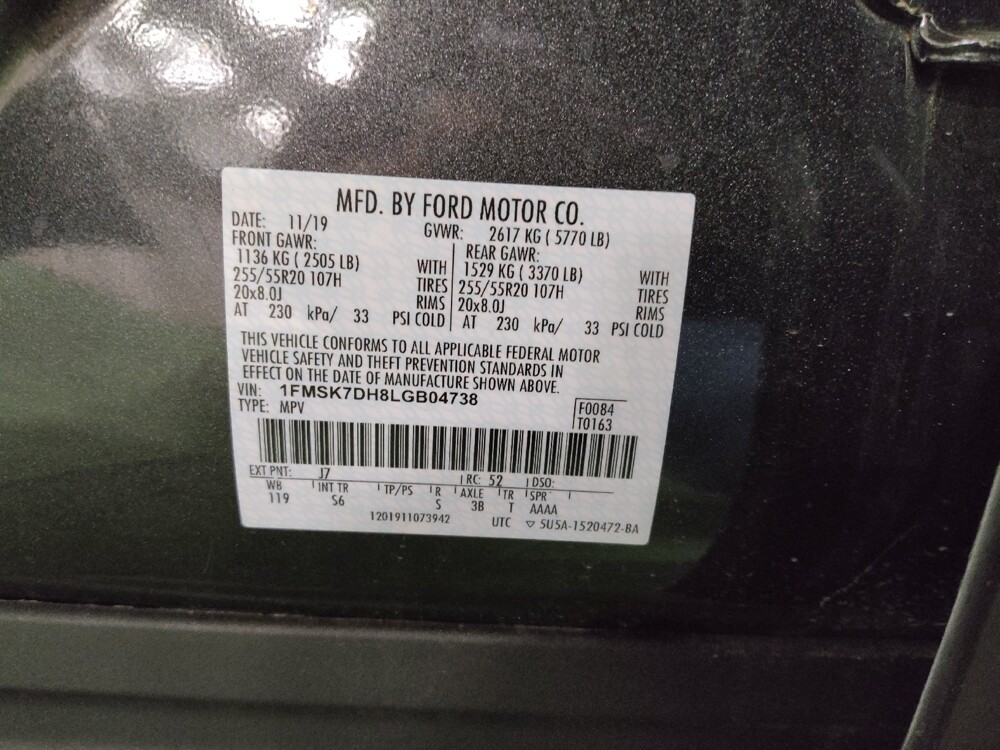 2020 Ford Explorer in Arlington, TX 76011 - 18120507 33