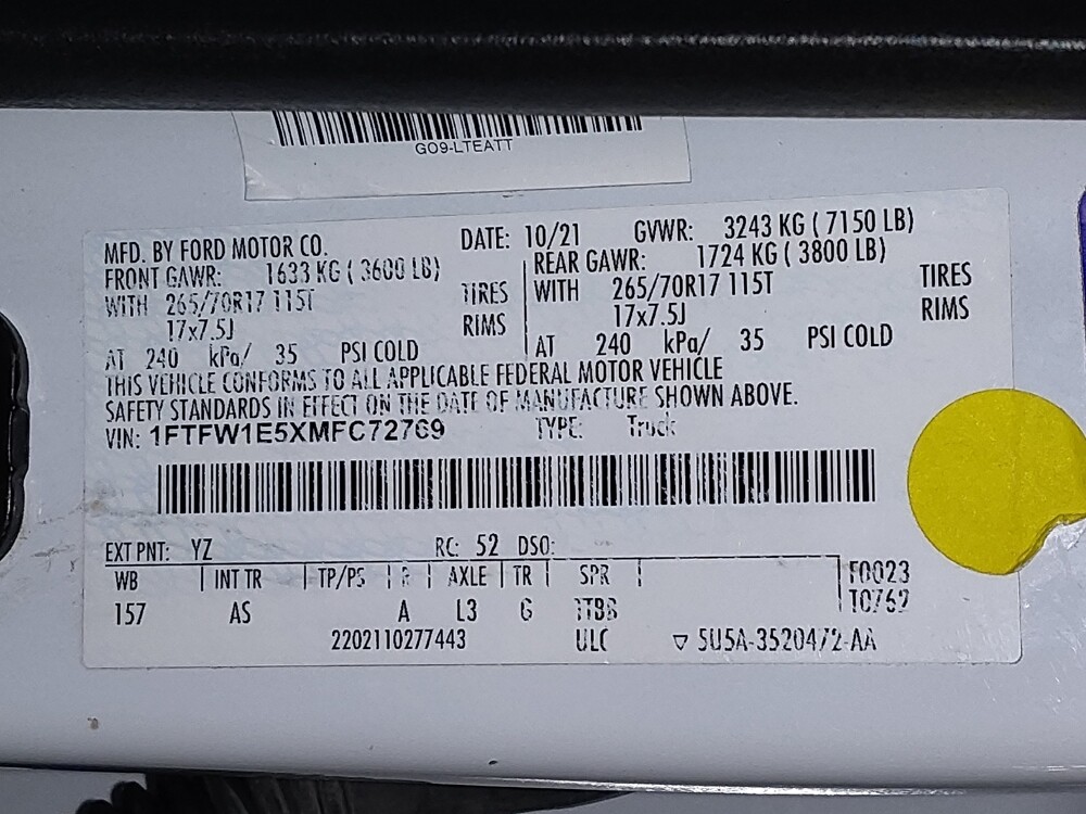 2021 Ford F150 in Lubbock, TX 79424 - 18120511 33