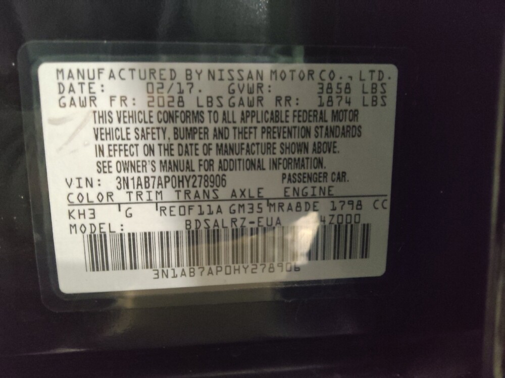 2017 Nissan Sentra in Fort Worth, TX 76116 - 18120519 33