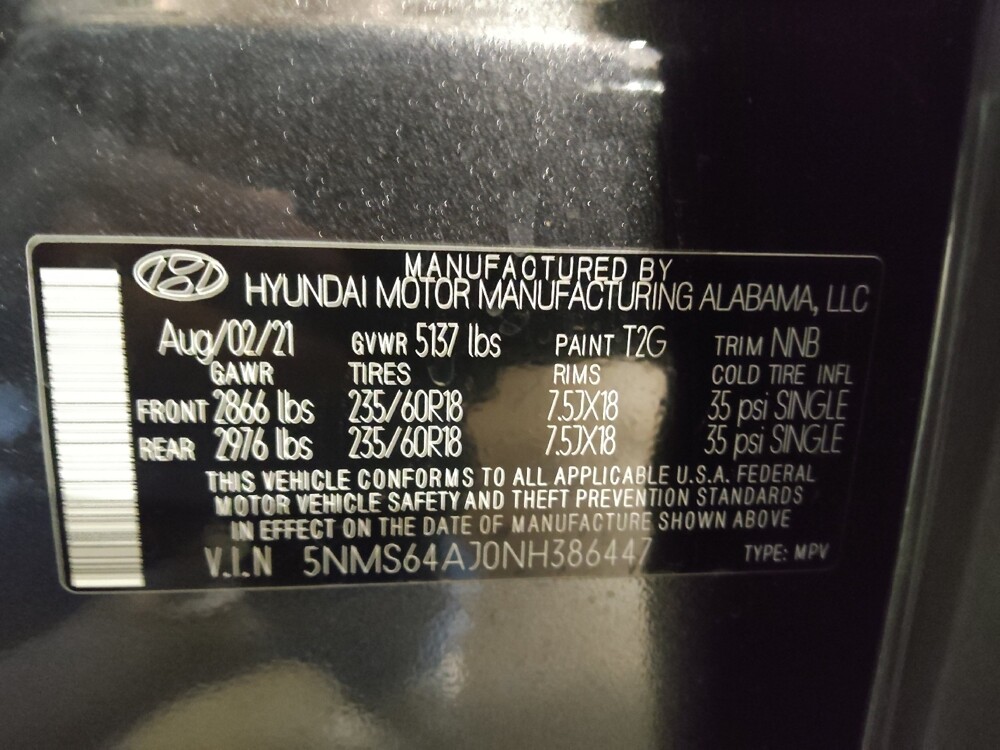 2022 Hyundai Santa Fe in El Paso, TX 79907 - 18120530 33