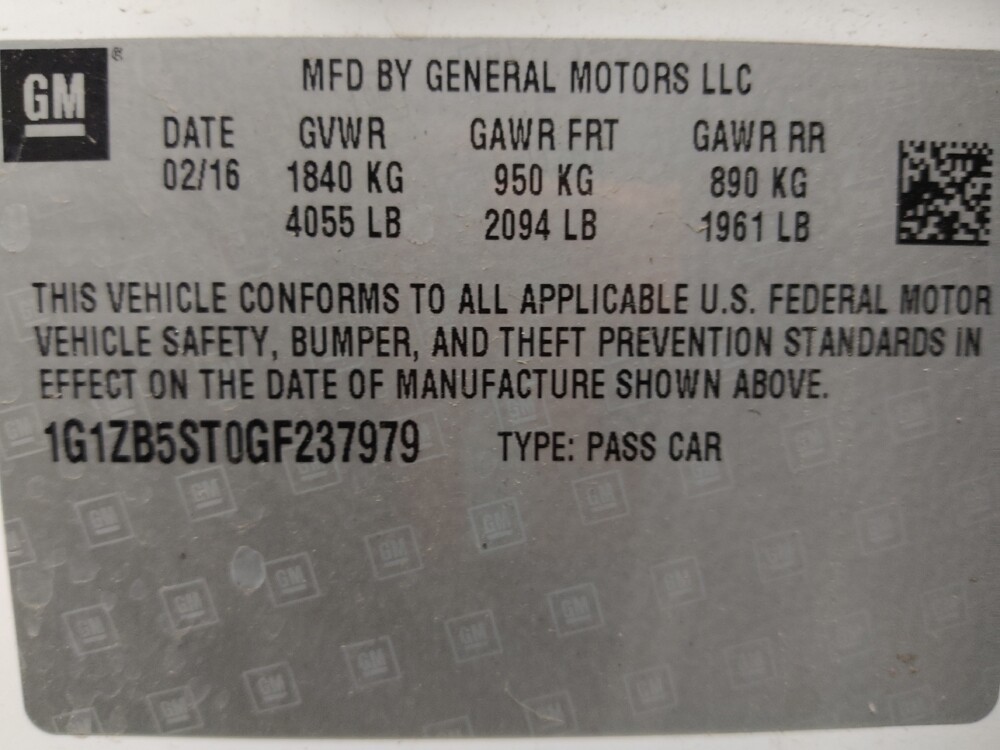 2016 Chevrolet Malibu in Phoenix, AZ 85022 - 18120539 33