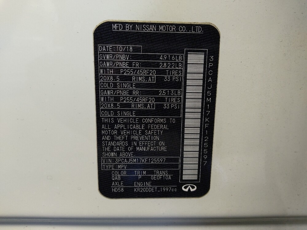 2019 INFINITI QX50 in Chandler, AZ 85225 - 18120541 33