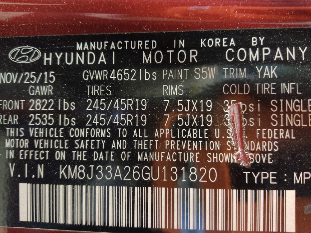 2016 Hyundai Tucson in Chandler, AZ 85225 - 18120542 33