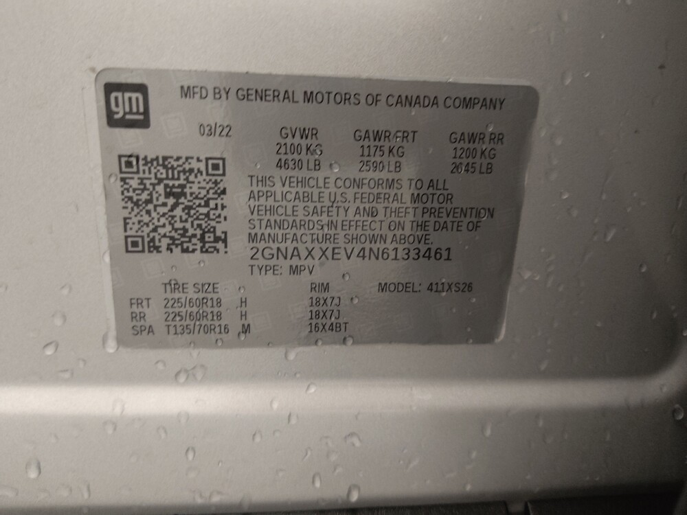 2022 Chevrolet Equinox in Gladstone, MO 64118 - 18120547 33