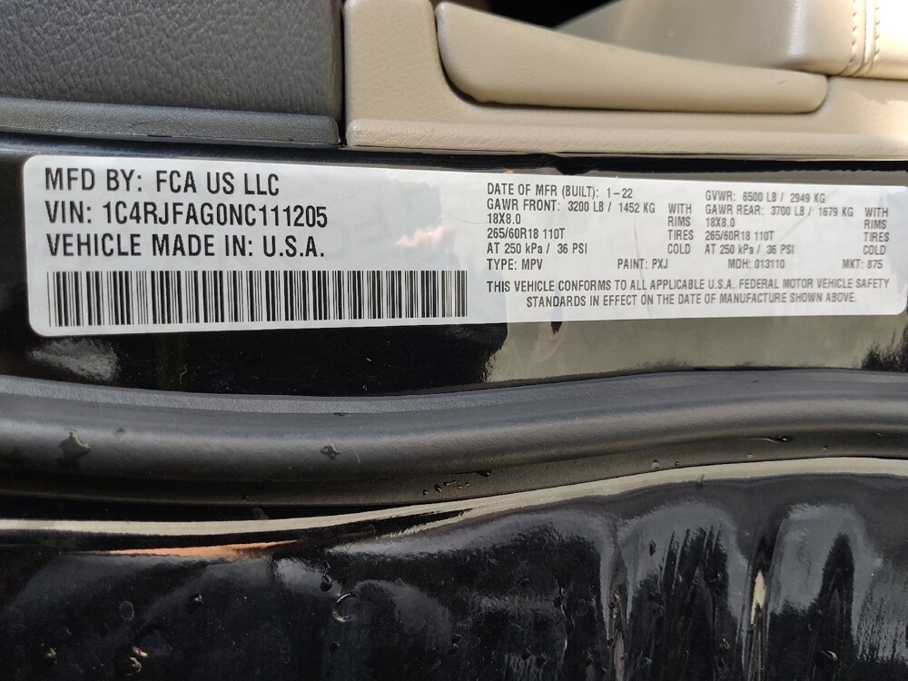 2022 Jeep Grand Cherokee in Macon, GA 31210 - 18120550 33