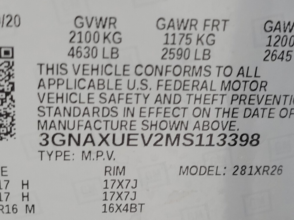 2021 Chevrolet Equinox in Reno, NV 89502 - 18120554 33