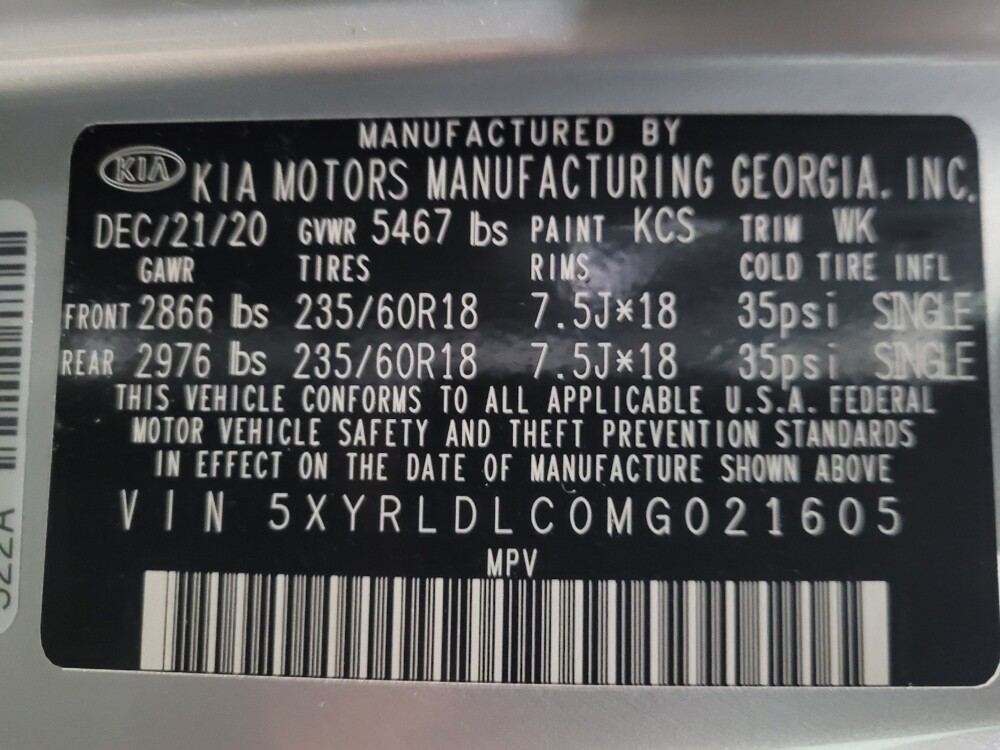 2021 Kia Sorento in Pittsburgh, PA 15236 - 18120560 33