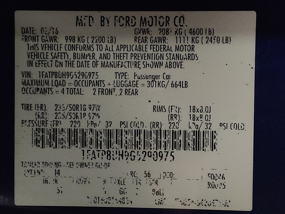 2016 Ford Mustang in Jacksonville, FL 32225 - 18120582 33