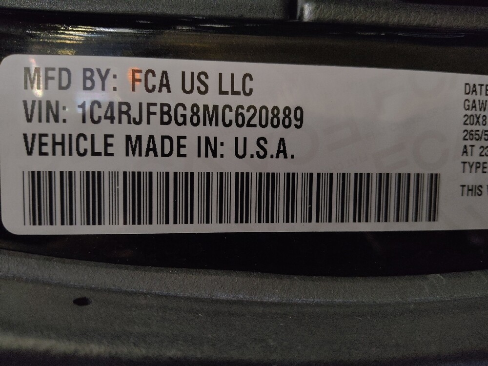 2021 Jeep Grand Cherokee in Hialeah, FL 33014 - 18120589 33