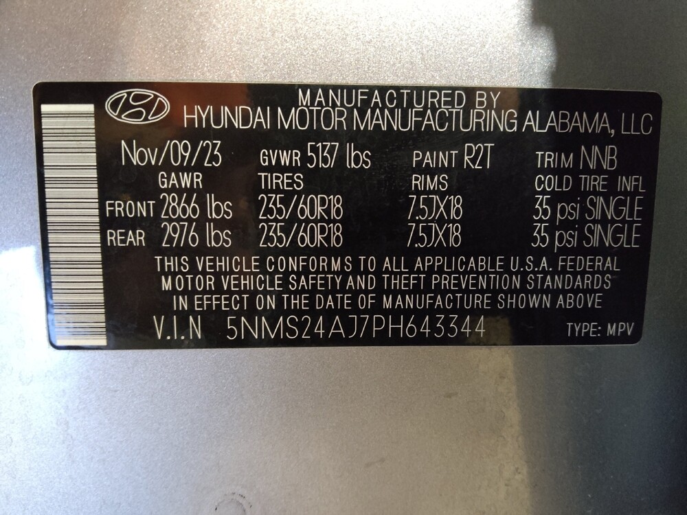 2023 Hyundai Santa Fe in Macon, GA 31210 - 18120593 33