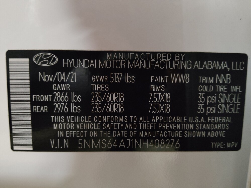 2022 Hyundai Santa Fe in Orlando, FL 32808 - 18120596 33