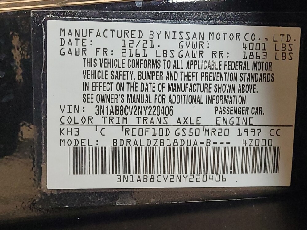 2022 Nissan Sentra in Houston, TX 77060 - 18120659 33