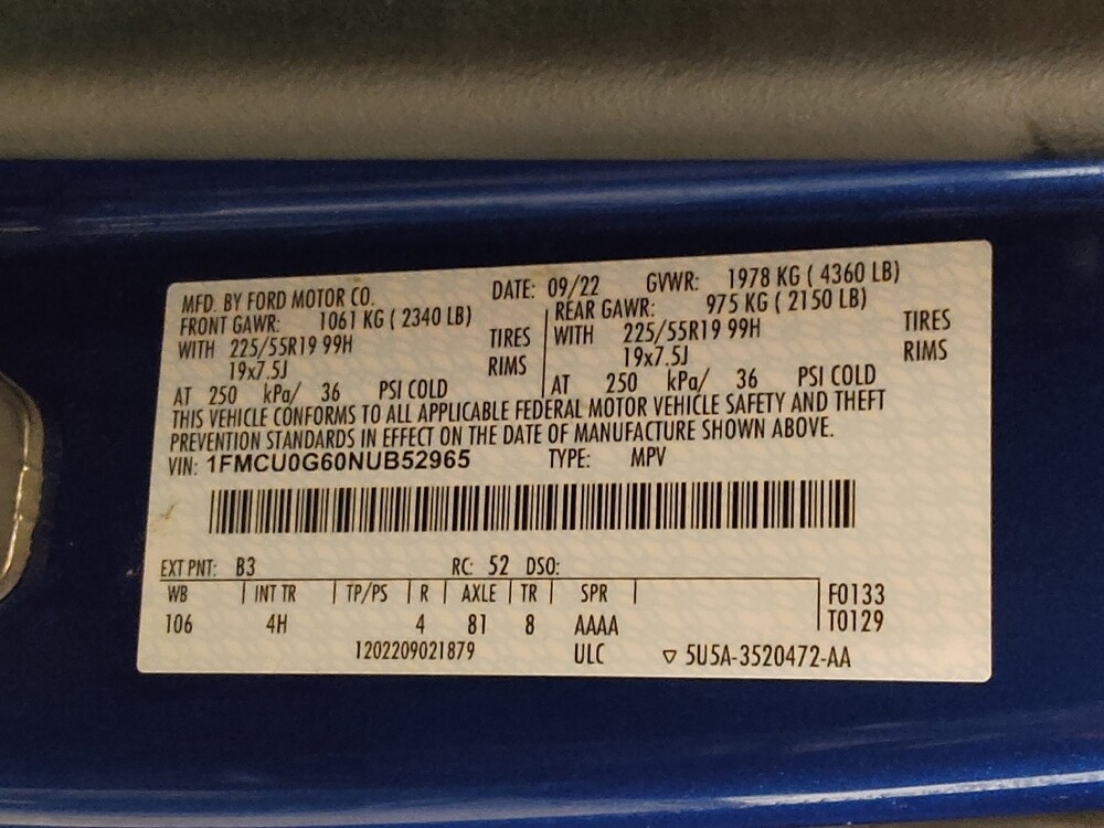 2022 Ford Escape in Fort Worth, TX 76116 - 18120663 33