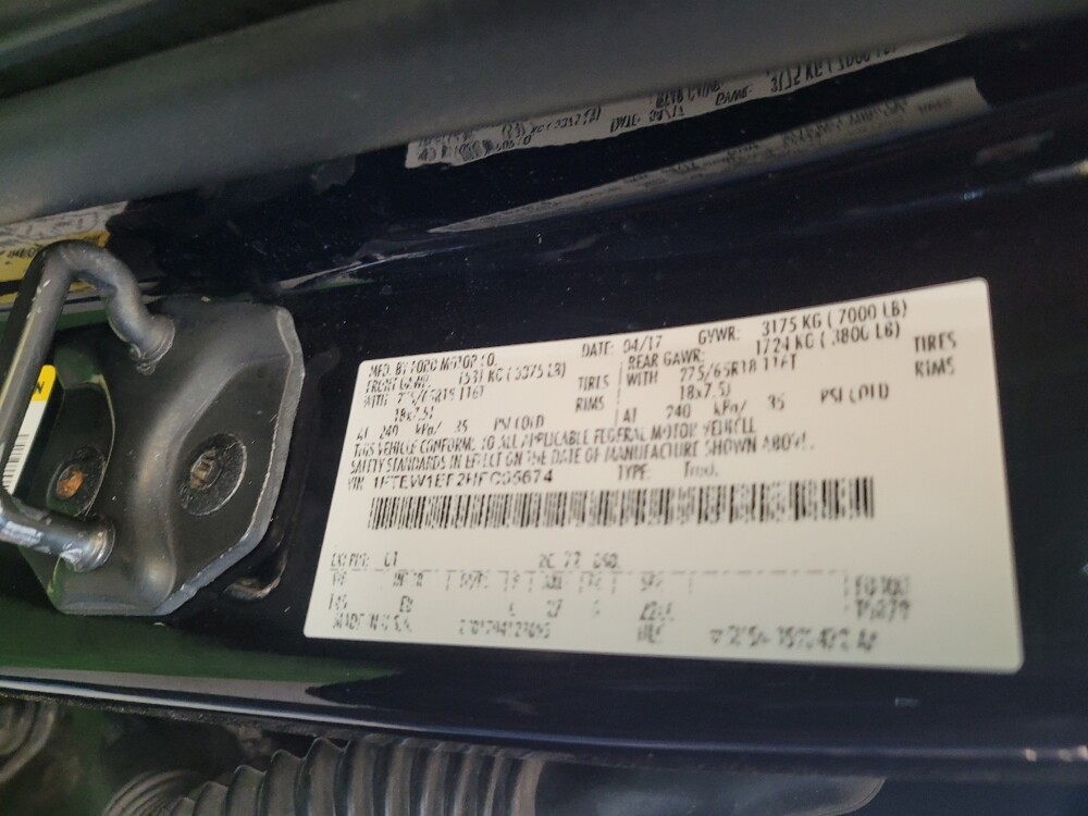 2017 Ford F150 in Lexington, KY 40509 - 18120670 33