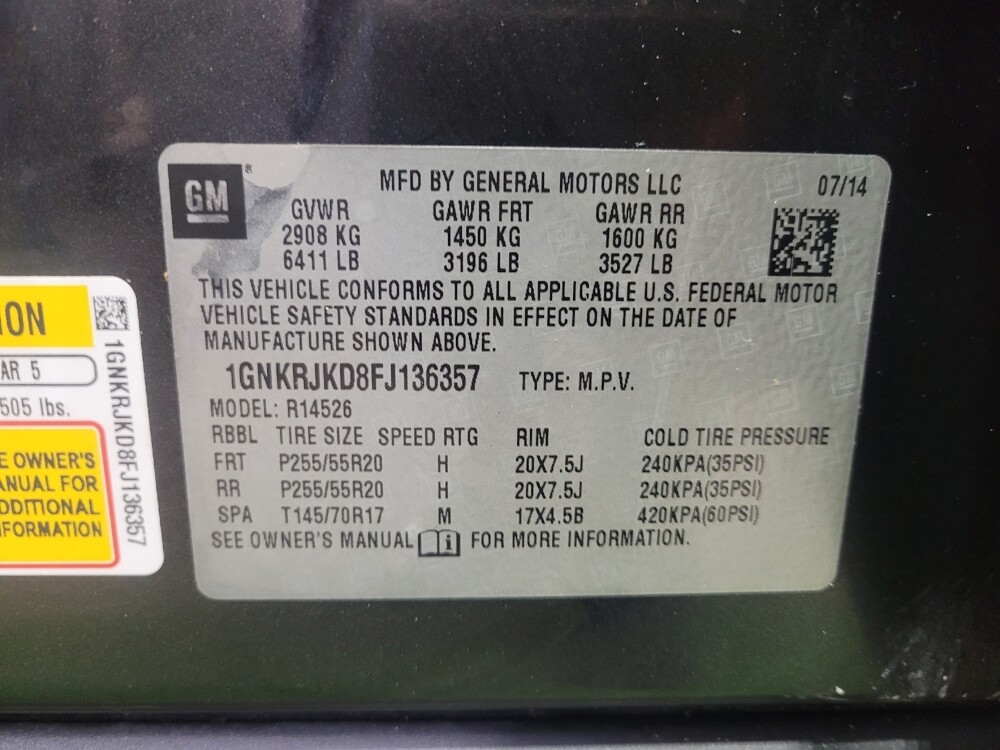 2015 Chevrolet Traverse in Toledo, OH 43617 - 18120681 33