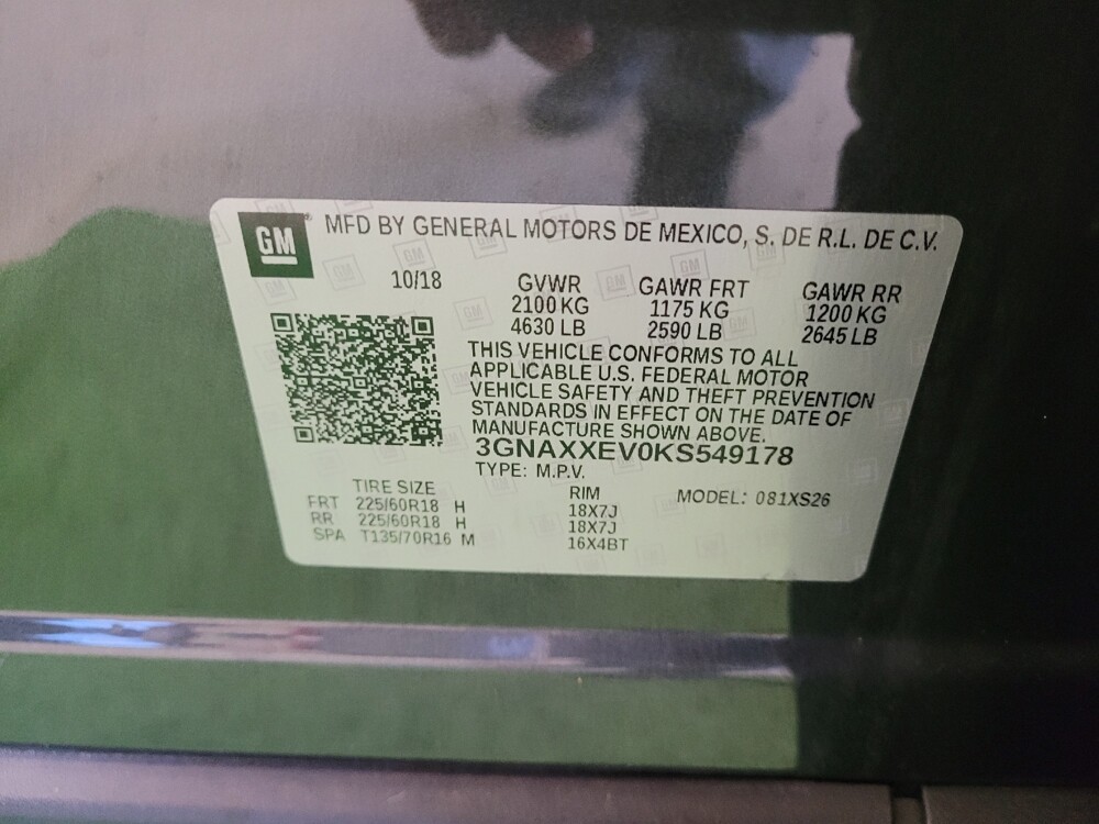 2019 Chevrolet Equinox in Columbus, OH 43231 - 18120686 33