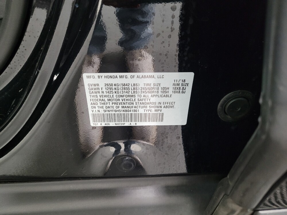 2019 Honda Pilot in Allentown, PA 18103 - 18120701 33