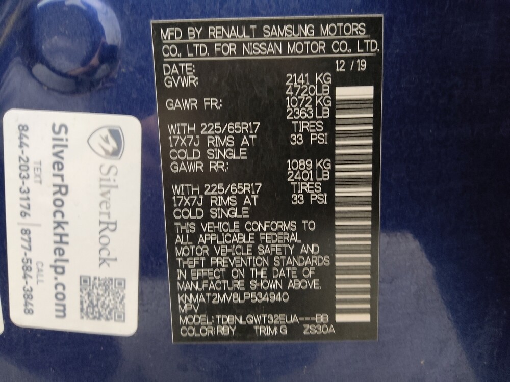 2020 Nissan Rogue in St. Louis, MO 63136 - 18120707 33