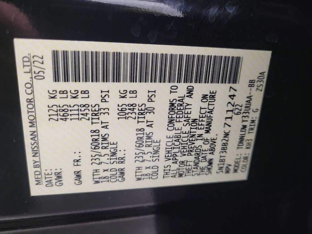 2022 Nissan Rogue in St. Louis, MO 63125 - 18120712 33