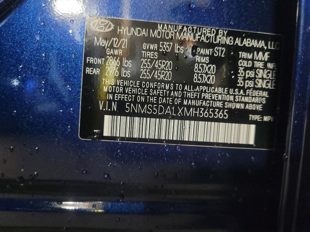 2021 Hyundai Santa Fe in Duluth, GA 30096 - 18120742 33