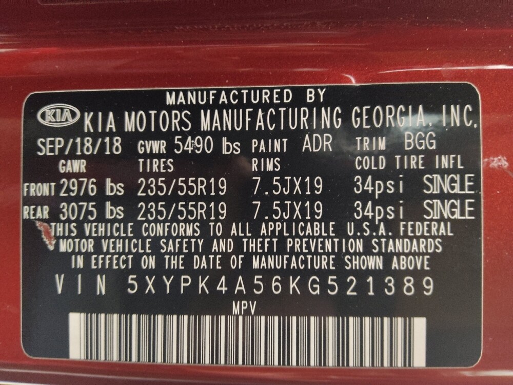 2019 Kia Sorento in Temple, TX 76502 - 18120746 33