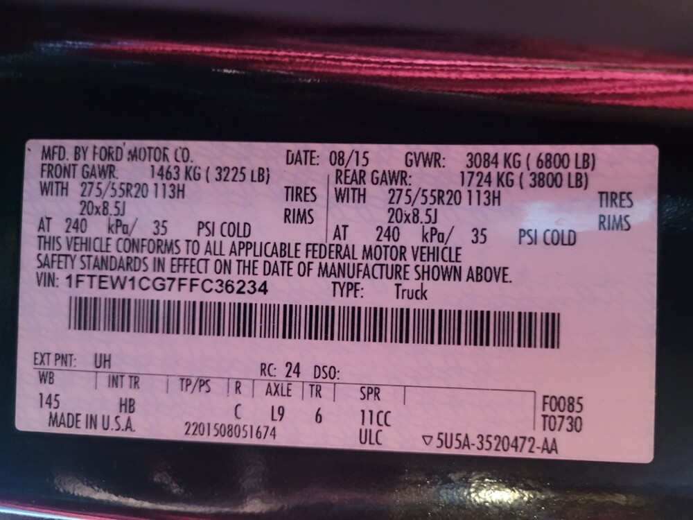 2015 Ford F150 in Lakeland, FL 33815 - 18120774 33