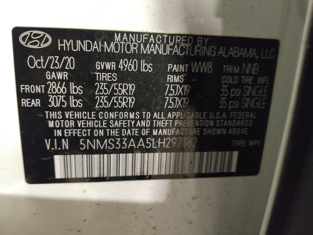 2020 Hyundai Santa Fe in Plano, TX 75074 - 18120794 33