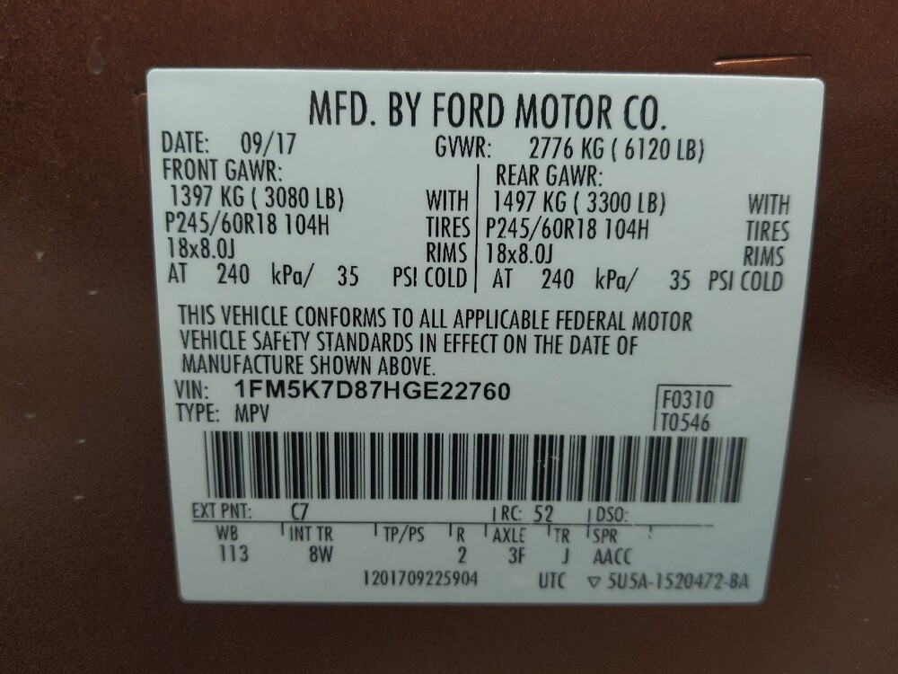 2017 Ford Explorer in Temple, TX 76502 - 18120810 33