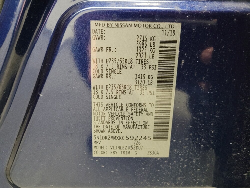 2019 Nissan Pathfinder in Eastpointe, MI 48021 - 18120828 33