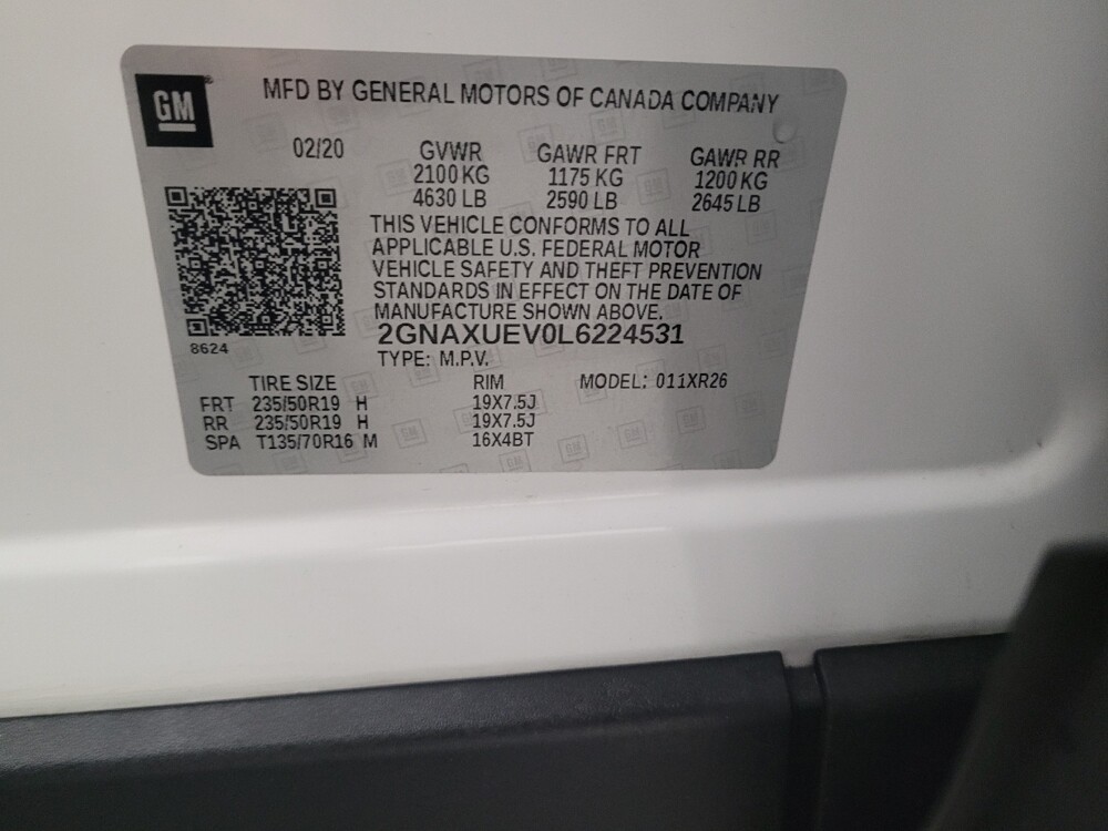 2020 Chevrolet Equinox in Torrance, CA 90504 - 18120850 33