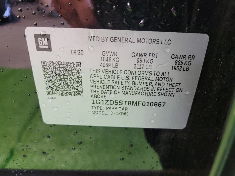 2021 Chevrolet Malibu in Fairfield, OH 45014 - 18120853 33