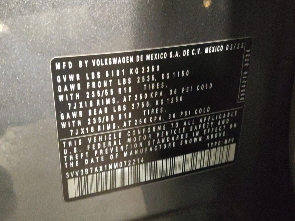 2022 Volkswagen Tiguan in Fort Worth, TX 76116 - 18120859 33