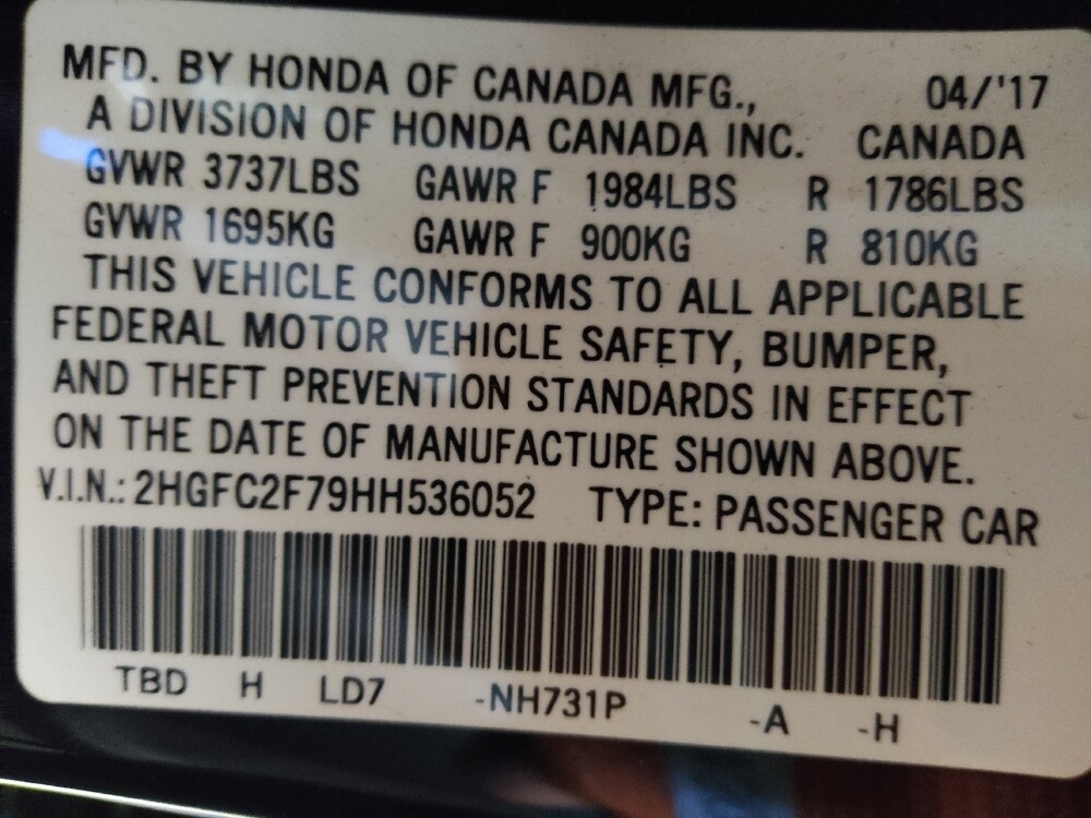 2017 Honda Civic in Mesa, AZ 85210 - 18120861 33