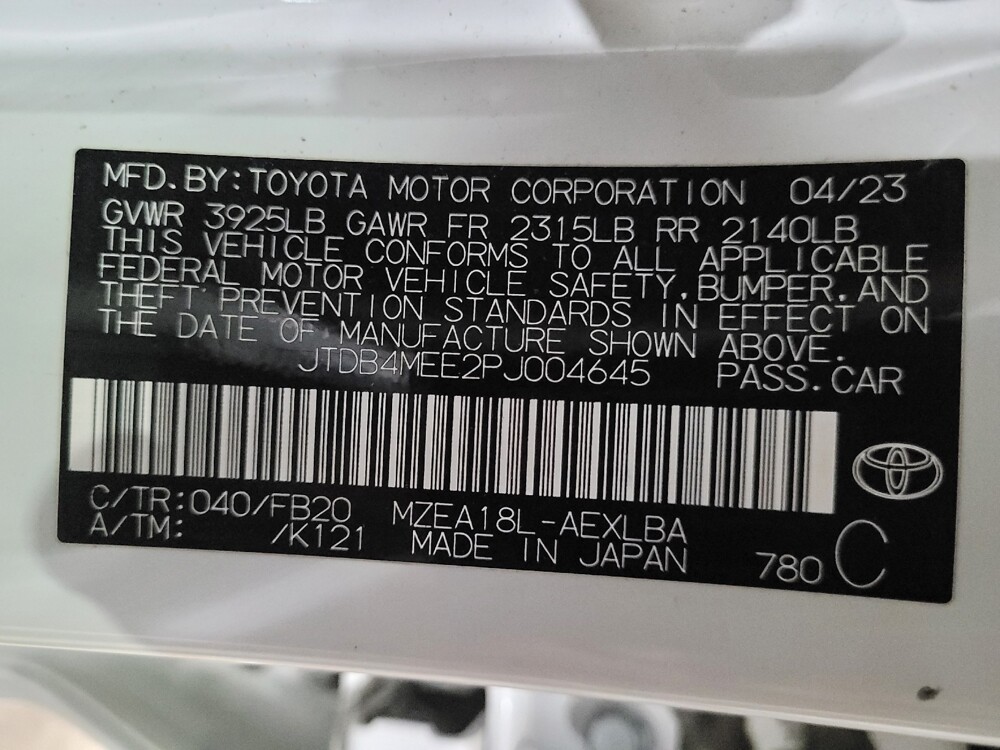 2023 Toyota Corolla in Richmond, VA 23235 - 18120868 33