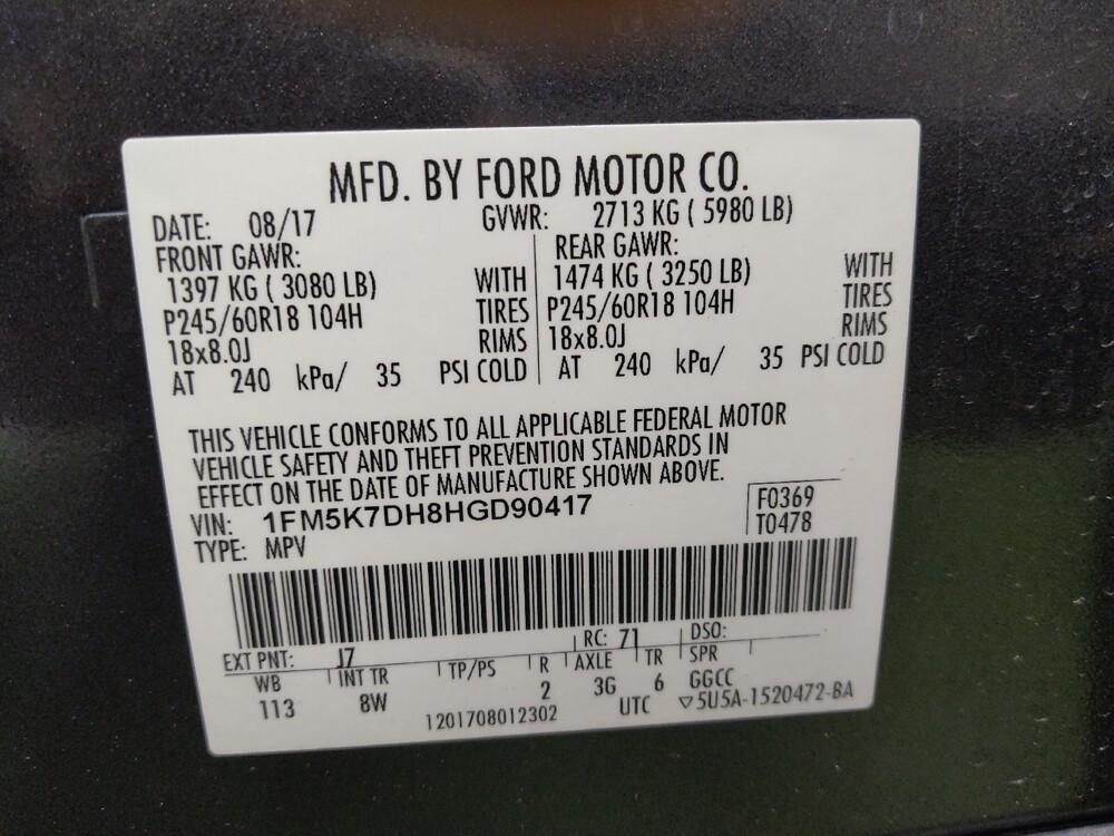 2017 Ford Explorer in Fort Myers, FL 33907 - 18120870 33