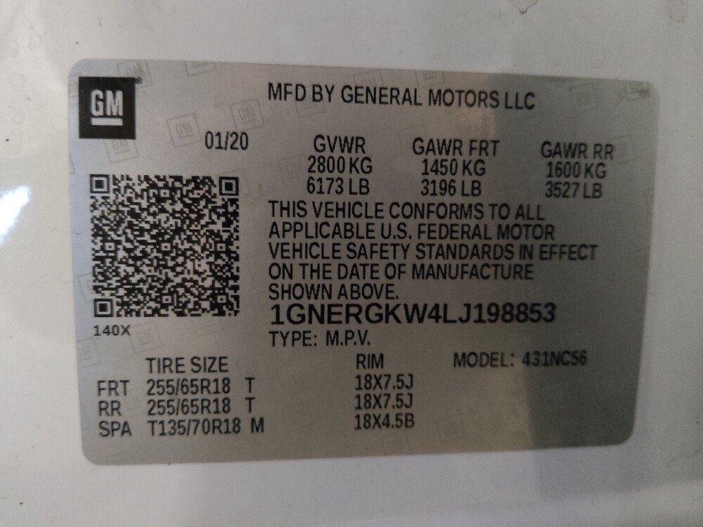 2020 Chevrolet Traverse in Mobile, AL 36606 - 18120875 33