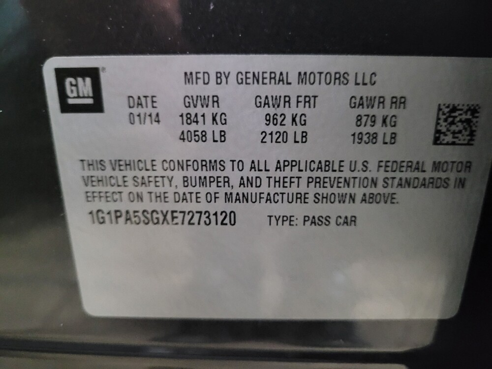 2014 Chevrolet Cruze in Owings Mills, MD 21117 - 18120884 33