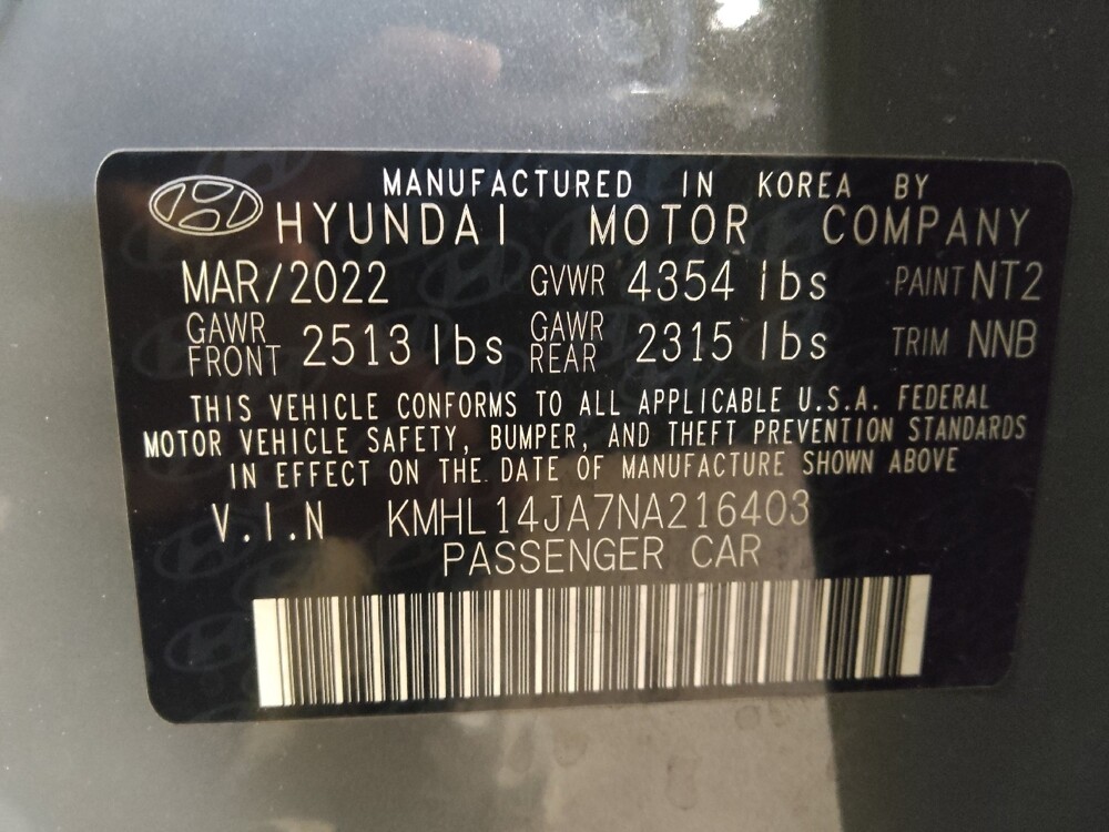2022 Hyundai Sonata in Jacksonville, FL 32225 - 18120891 33