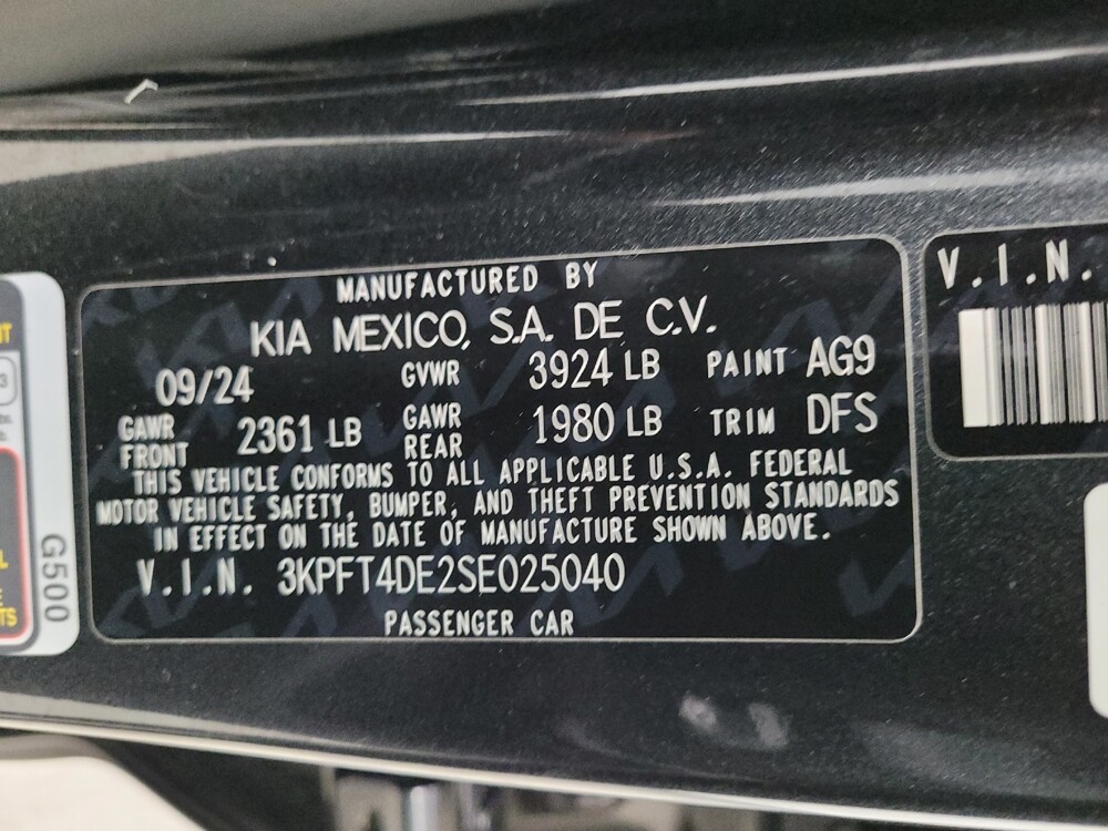 2025 Kia K4 in Lexington, KY 40509 - 18120922 33