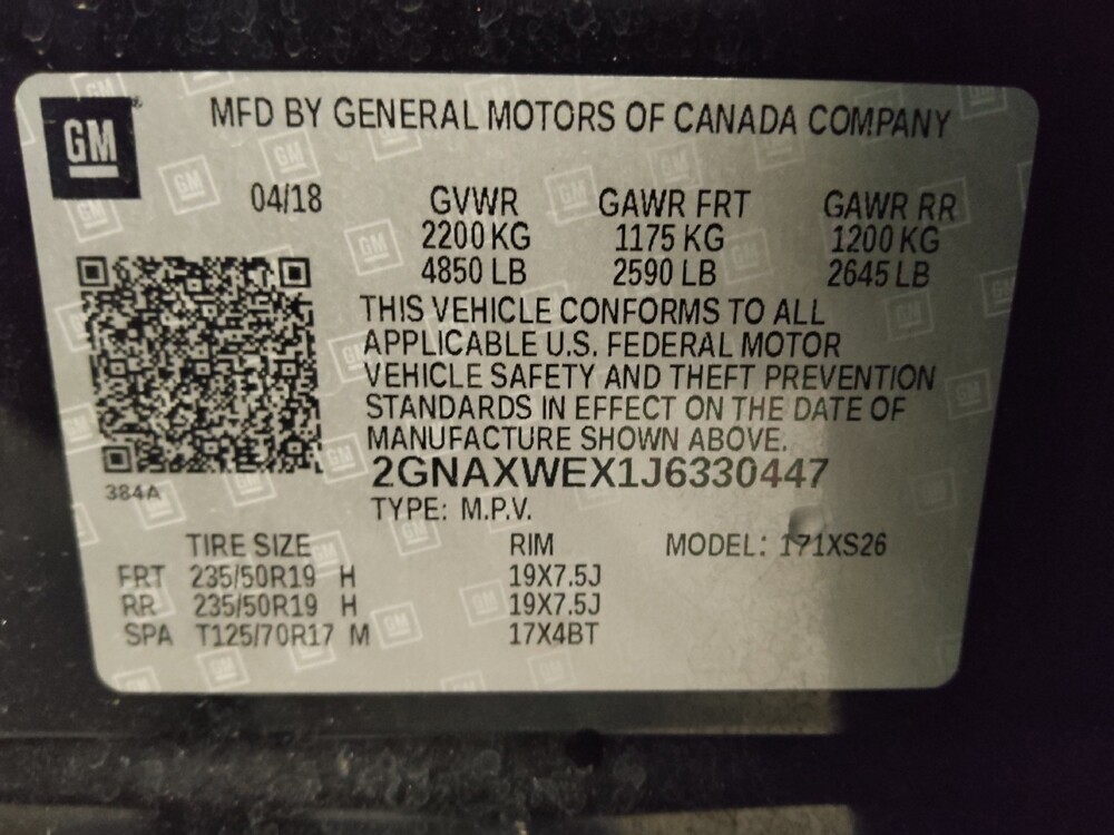 2018 Chevrolet Equinox in Winston-Salem, NC 27103 - 18120936 33