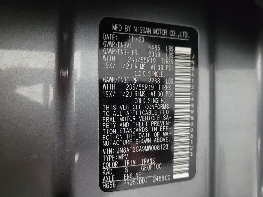 2021 Nissan Rogue in Glendale, AZ 85301 - 18120951 33