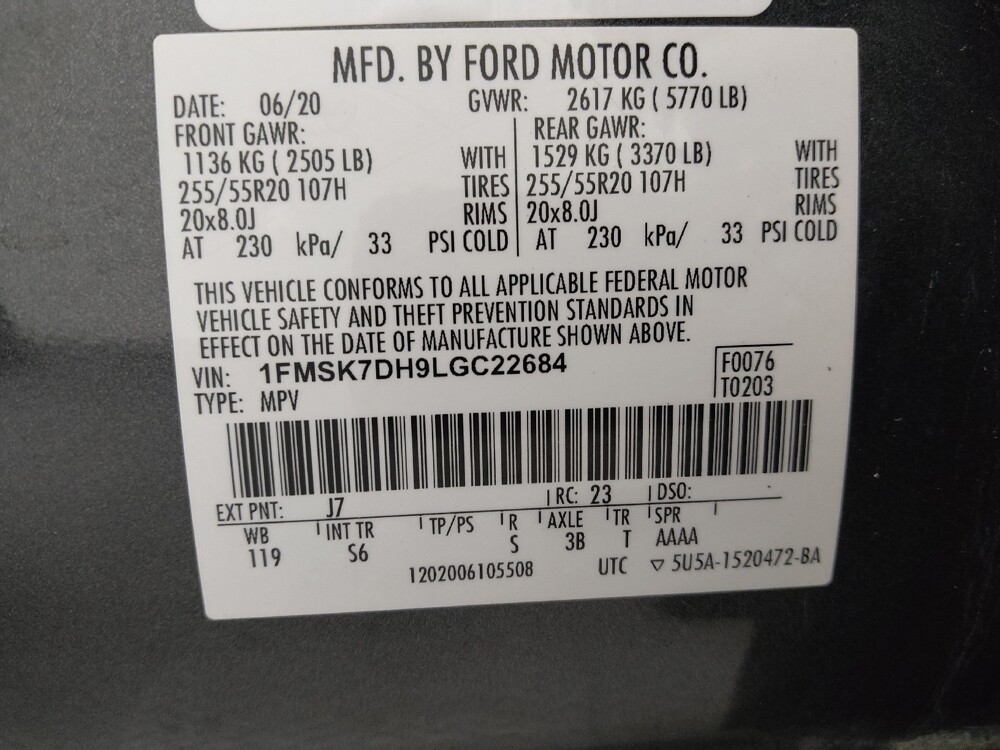 2020 Ford Explorer in Gladstone, MO 64118 - 18120961 33