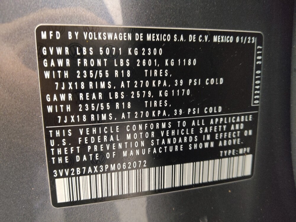 2023 Volkswagen Tiguan in Independence, MO 64055 - 18120970 33