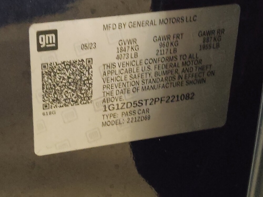 2023 Chevrolet Malibu in Tulsa, OK 74145 - 18120981 33